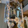 Paire de lanternes en porcelaine peinte de Bassano - Italie XIXe – Image 6