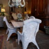 Suite de 6 fauteuils en rotin blanc - France XIXe – Image 3