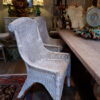 Suite de 6 fauteuils en rotin blanc - France XIXe – Image 2