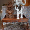 Bureau Louis XV à gradin en noyer sculpté - France époque fin XVIIIe