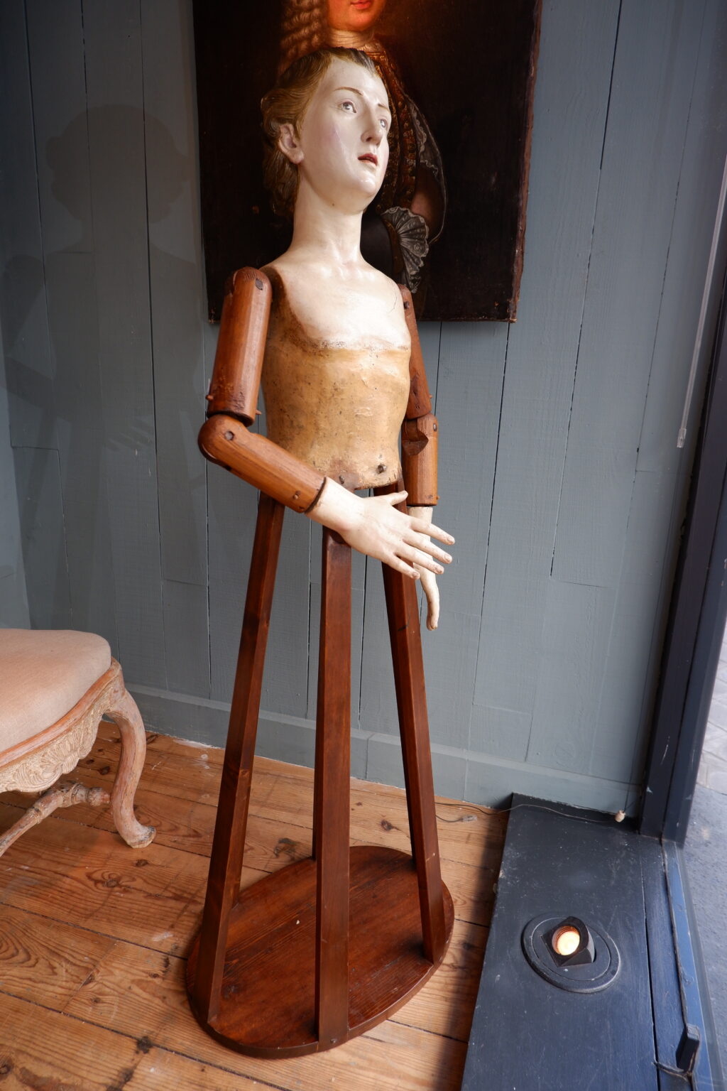 Large processional mannequin known as a capipote - 17th century Italy - Image 7