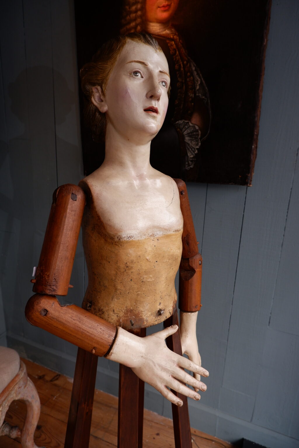 Large processional mannequin known as a capipote - 17th century Italy - Image 4