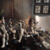 COLLECTION DE MARIONETTES DE THEATRE ITALIENNES EN TERRE CUITE CA,1900 – Image 2