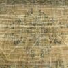 Tapis en laine tissé main vintage jaune – Image 2