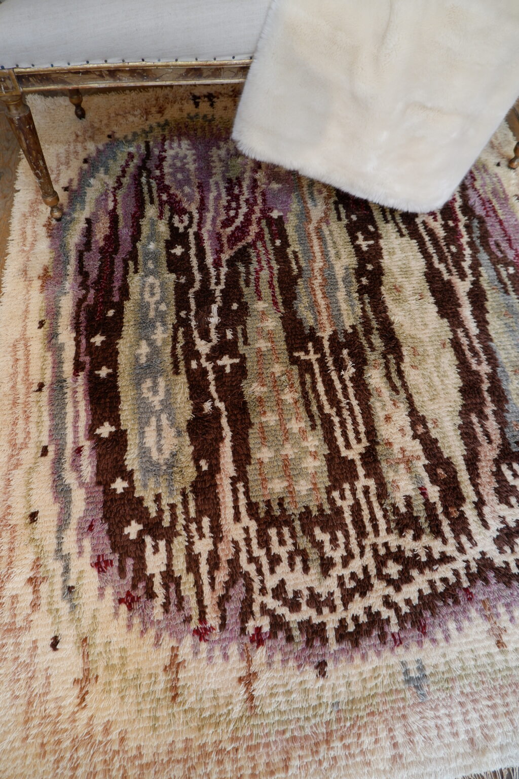 Finnish Rya rug designed in 1956 by Aappo Härkönen - Image 2