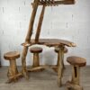 bar en bois de racine