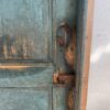 porte suédoise patine bleue