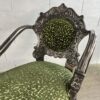 chaise longue tissu fauve