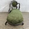 chaise longue tissu fauve