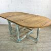 table gateleg bleu glacier
