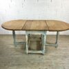 table gateleg bleu glacier