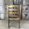 Chaise 4 lattes assise en paille