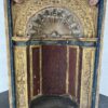 Niche théâtre en bois sculptée