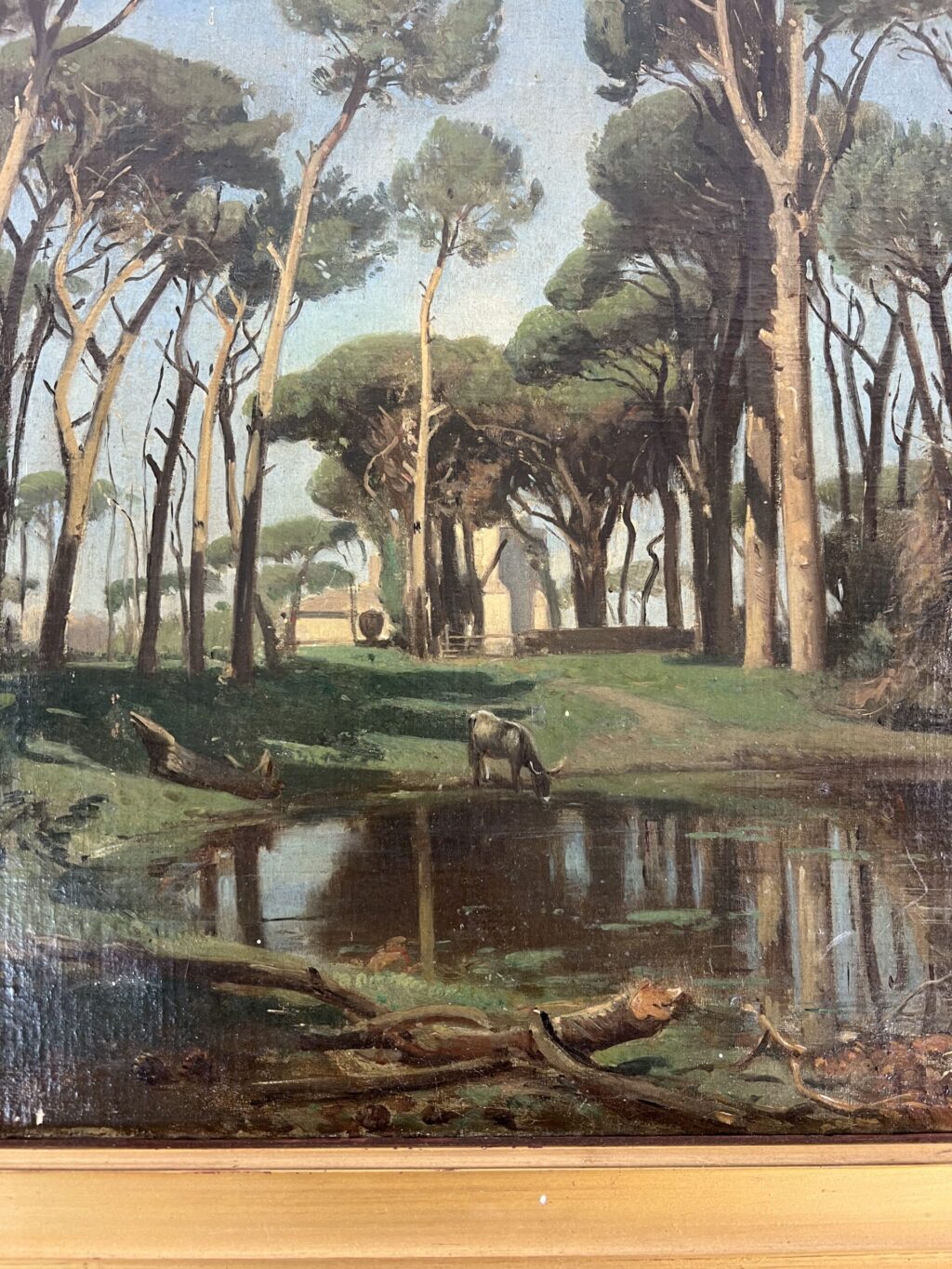Oil on canvas Lyon school