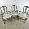 Fauteuils roccoco italie