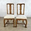 paire de chaise pattes de lion