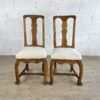 paire de chaise pattes de lion