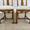 paire de chaise pattes de lion