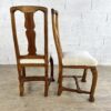 paire de chaise pattes de lion