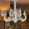 Grand lustre aux Feuilles Blanches par Edouard Chevalier -Pièce unique – Image 9