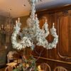 Grand lustre aux Feuilles Blanches par Edouard Chevalier -Pièce unique – Image 4