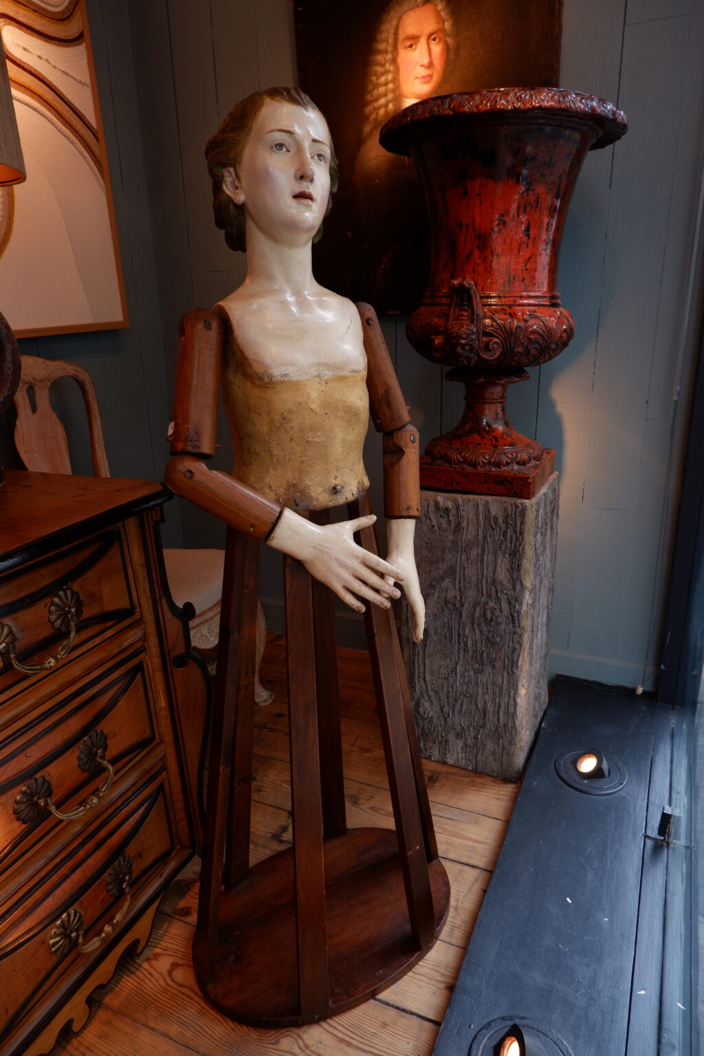 Large processional mannequin known as a capipote - 17th century Italy - Image 5