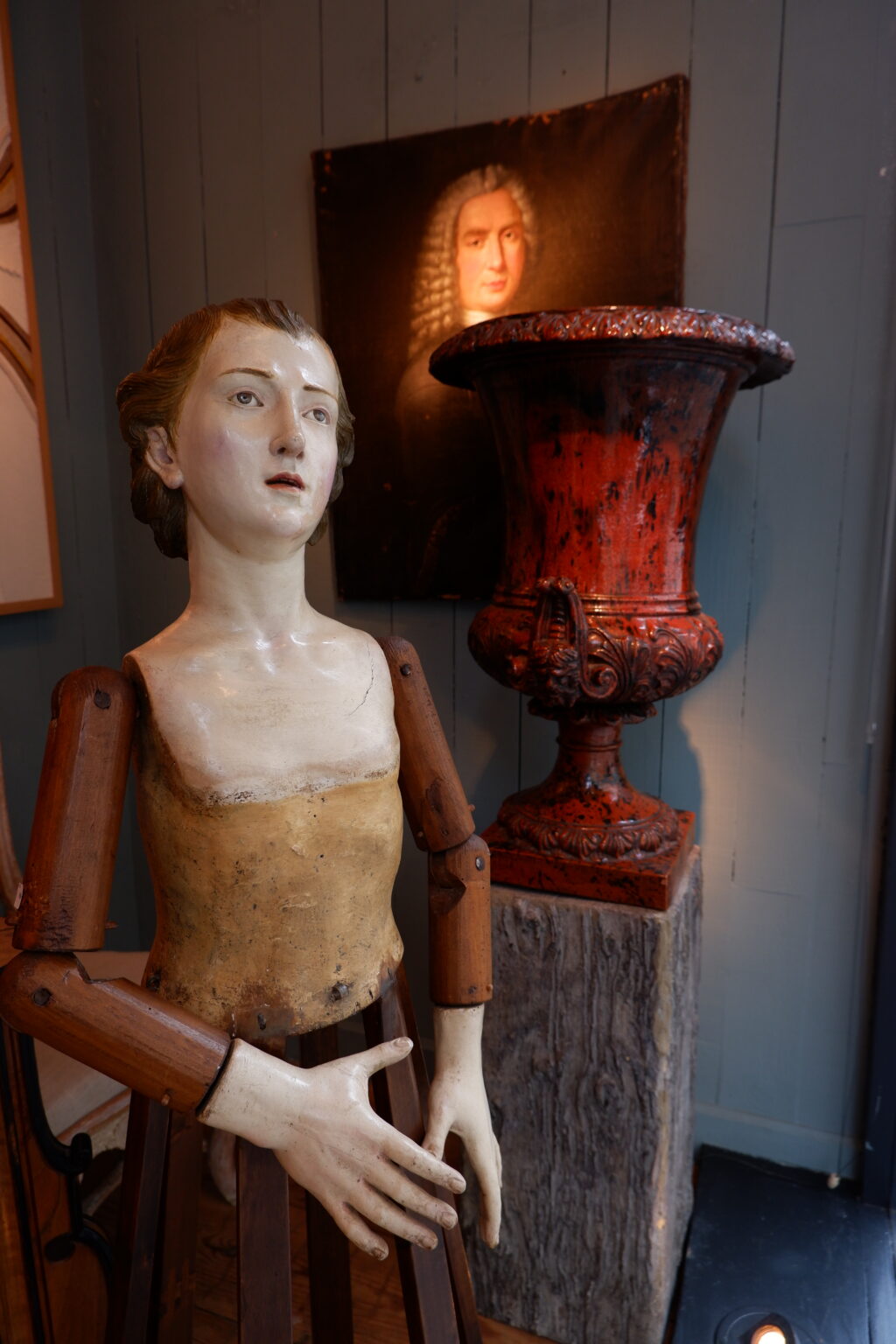 Large processional mannequin known as a capipote - 17th century Italy - Image 6
