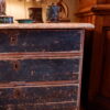 Commode gustavienne patine bleue d'origine sur pieds galbés- Suède XVIIIe – Image 12