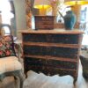 Commode gustavienne patine bleue d'origine sur pieds galbés- Suède XVIIIe – Image 3