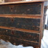 Commode gustavienne patine bleue d'origine sur pieds galbés- Suède XVIIIe – Image 7