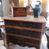 Commode gustavienne patine bleue d'origine sur pieds galbés- Suède XVIIIe – Image 5