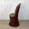 Fauteuil en bois peint suédois
