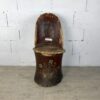 Fauteuil en bois peint suédois