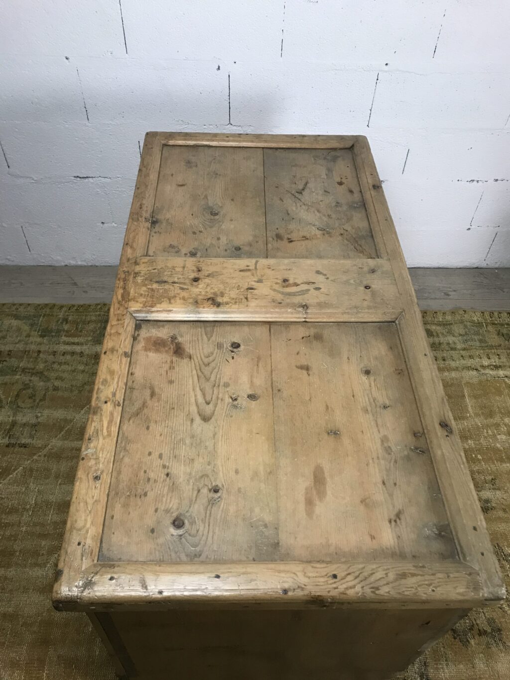 Large chest in natural wood Alpage Northern Italy - Image 8