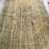 Tapis en laine tissé main vintage jaune – Image 3