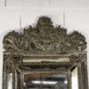 Grand miroir en métal repoussé style empire – Image 2