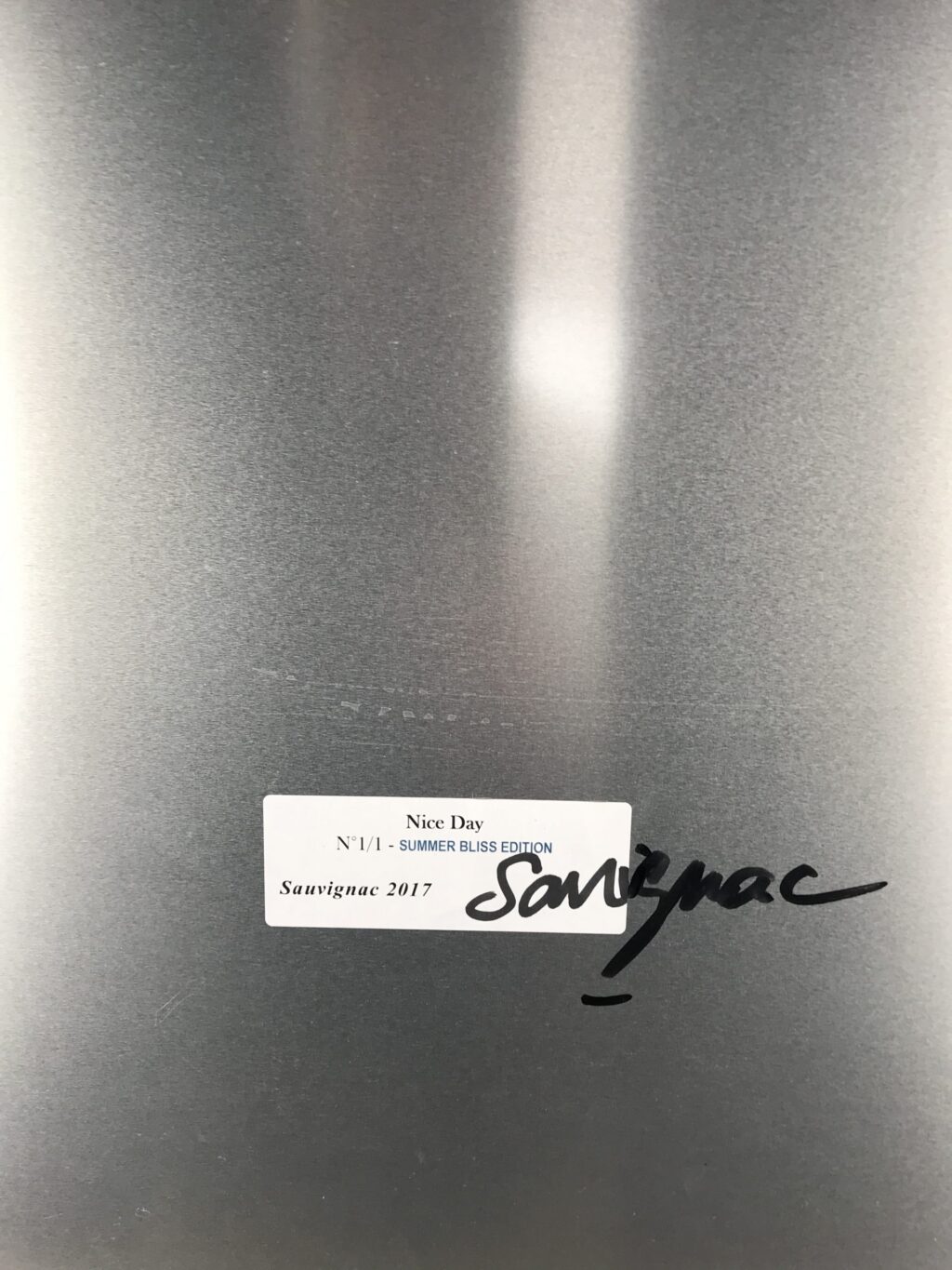 Photo impression sur aluminium par Brigitte Sauvignac «Nice day » – Image 4
