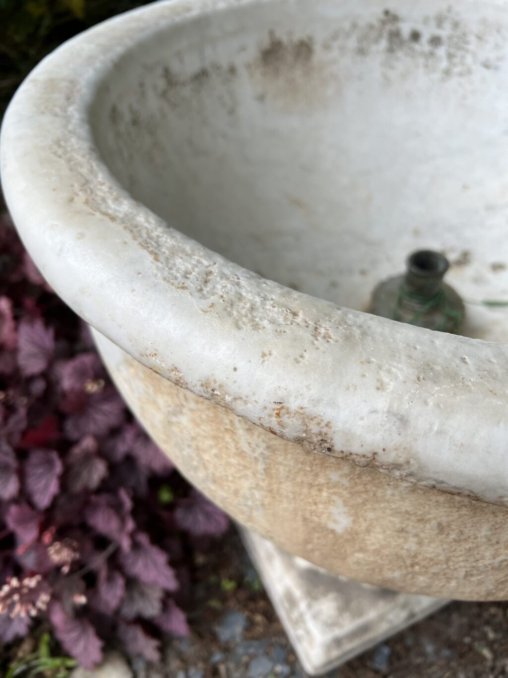 carrara marble fountain