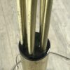 Lampadaire 5 branches orientables en laiton doré et base en marbre – Image 8