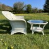 Ensemble de jardin Table + 5 chaises en rotin – Image 11