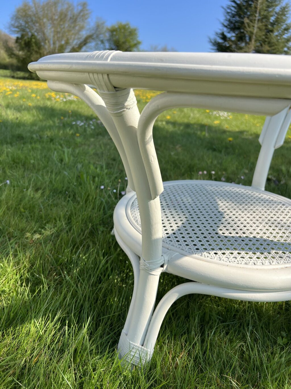 Ensemble de jardin Table + 5 chaises en rotin – Image 15