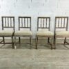 Suite de 4 chaises gustavienness