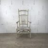 Chaise de nourrice en bois peint