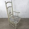 Chaise de nourrice en bois peint – Image 5