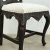 Chaise norvégienne en bois marron – Image 6