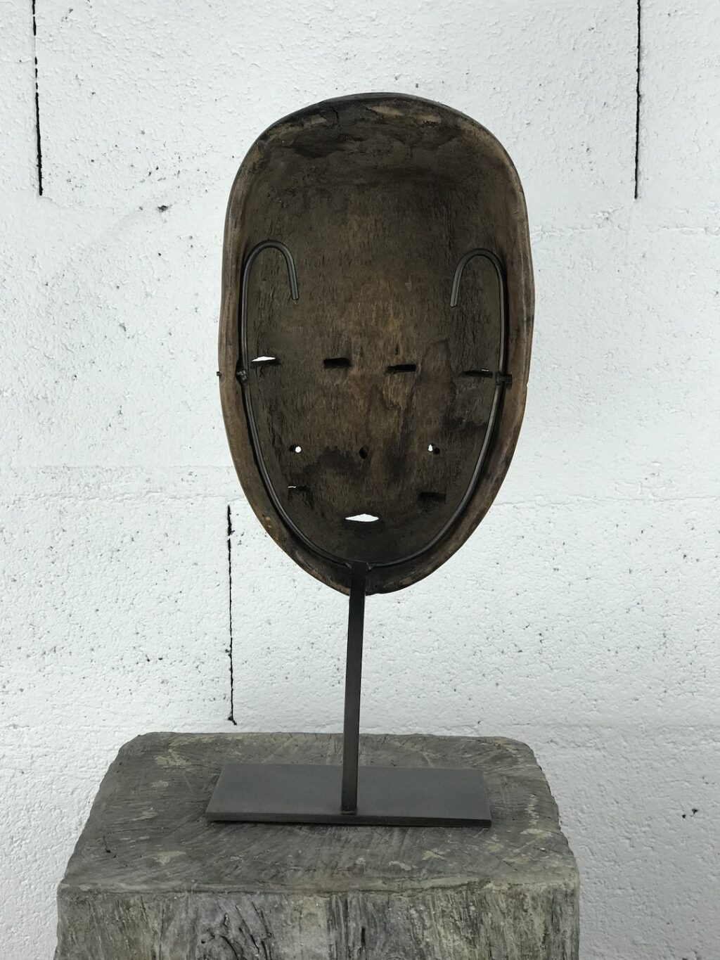 Masque africain 3 visages tribu Lega Congo – Image 4