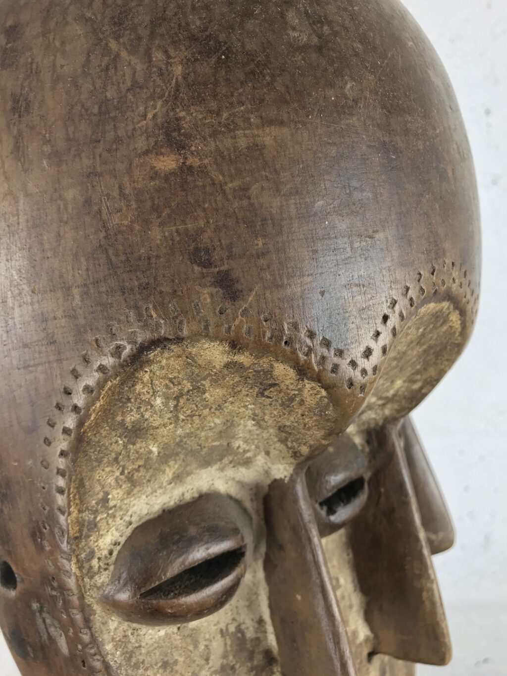 Masque africain 3 visages tribu Lega Congo – Image 5