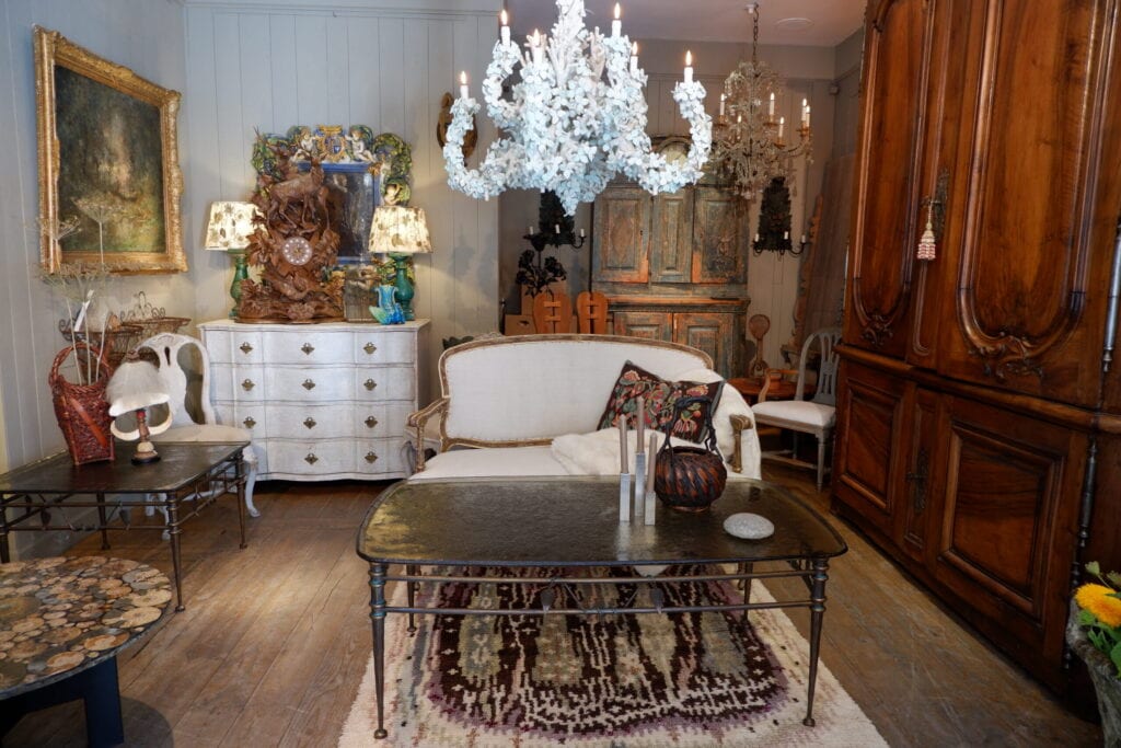 Banquette Louis XVI en bois sculpté & peint décor "faux-bois" -Italie ca.1850 – Image 7
