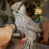 Grand Hibou en papier maché -Unique piece by a french artist. – Image 3