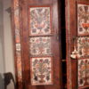 Grande armoire baroque décor polychrome -Italie du Nord- région Alpine ca.1800 – Image 4